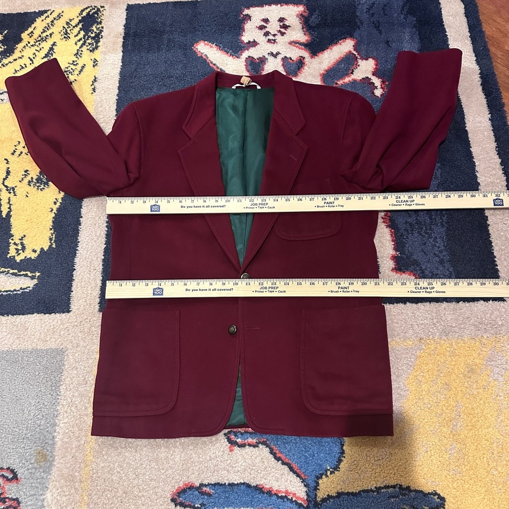 Imperfect - Authentic Hugo Boss rare made in Germany men’s Cashmere Blend blazer - Picture 11 of 12